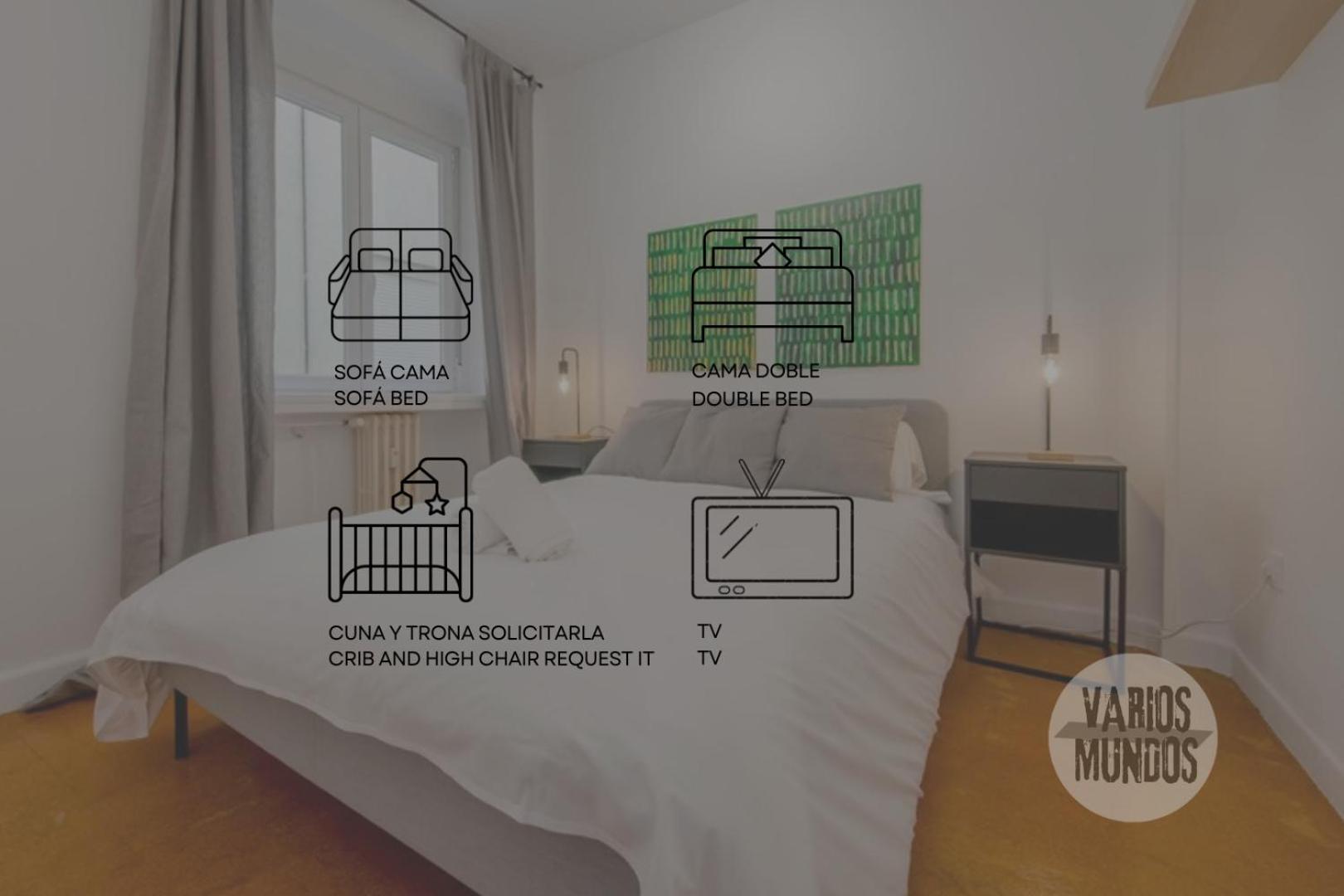 Classic Apt 7Pax En La Latina-Centro De Madrid Eksteriør billede