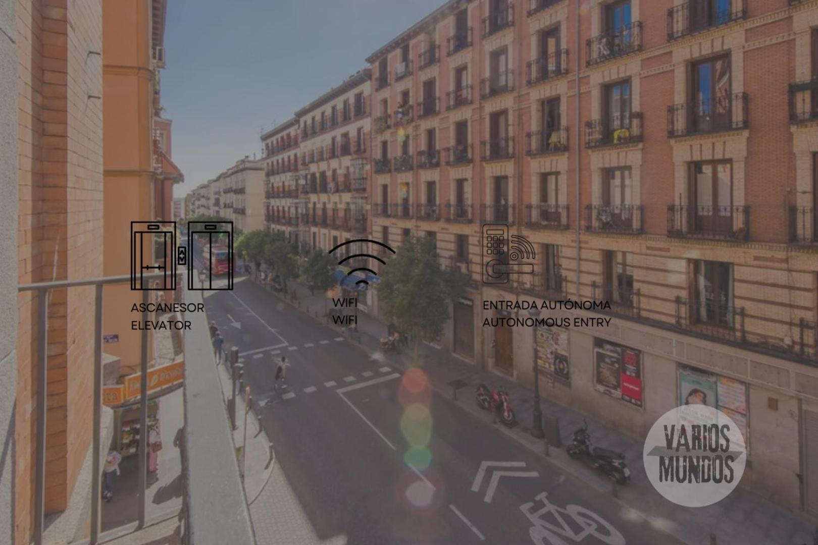 Classic Apt 7Pax En La Latina-Centro De Madrid Eksteriør billede