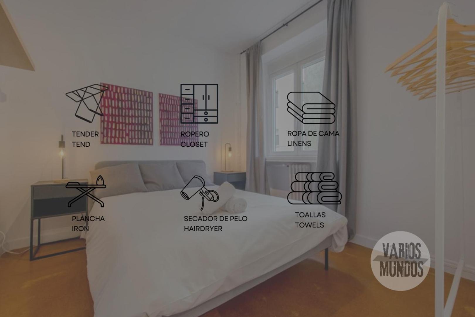 Classic Apt 7Pax En La Latina-Centro De Madrid Eksteriør billede